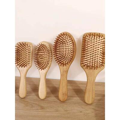 Premium Wooden Bamboo Hair Brush Improve Hair Growth Wood