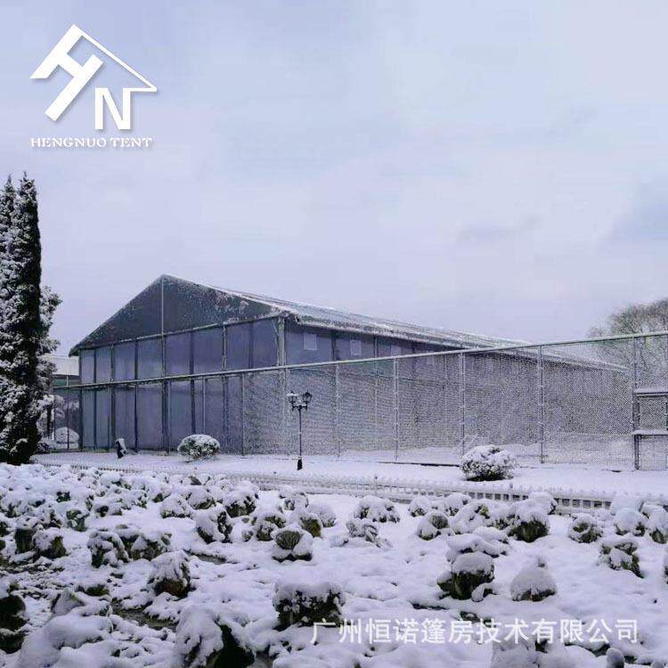 铝合金篷房上海15米宽6米边羽毛球馆帐篷展览大棚跨境出口推荐