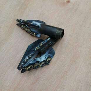 打井机钻头324250接口三翼五翼合金打土钻头支持各种尺寸