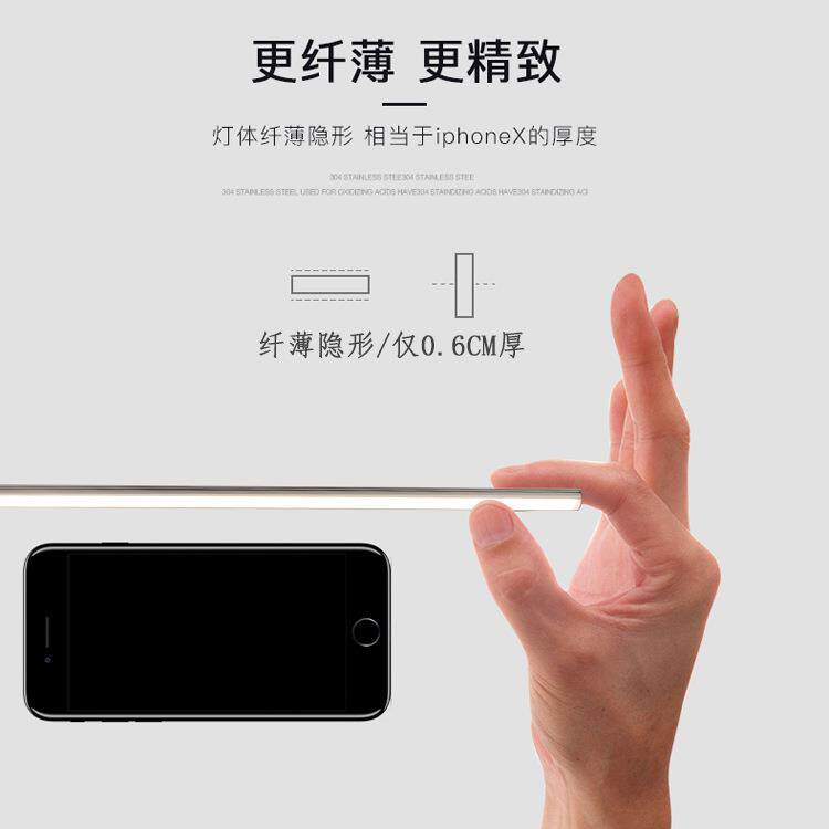 智能led夜灯人体感应灯超薄插电过道玄关鞋柜衣柜人走缓灭起夜灯