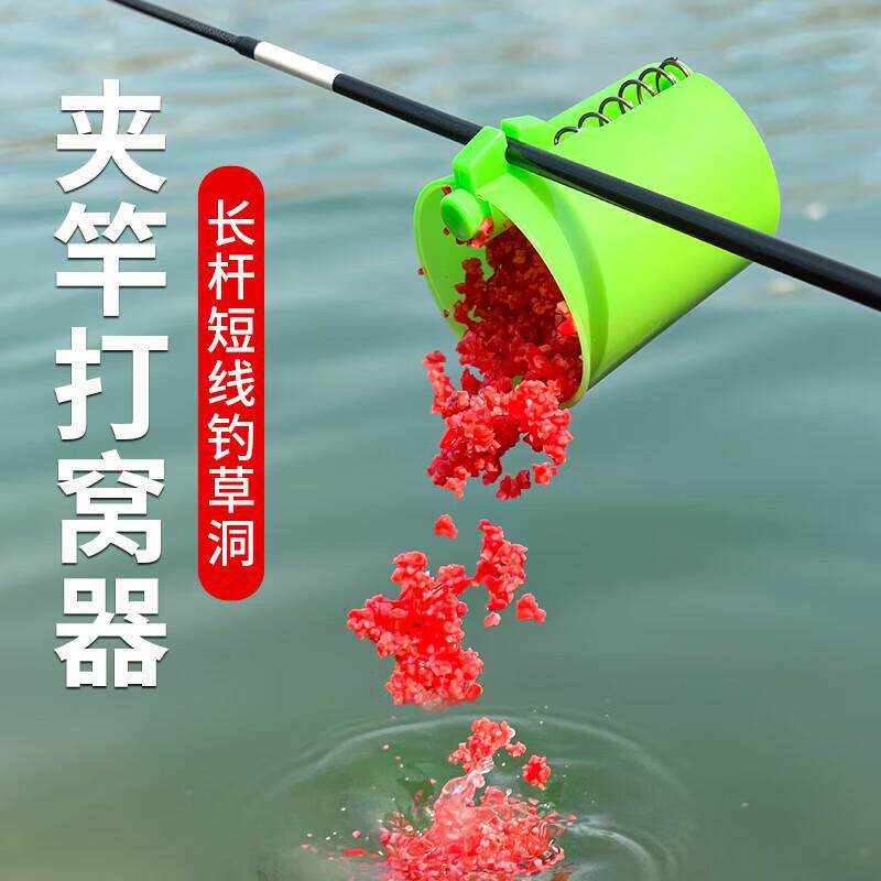 梦达钓饵传统钓鱼神器夹竿绑钩器