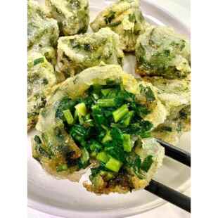 广东潮汕特产美食无米粿韭菜盒子油炸半成品炸类小吃炸货食物商用