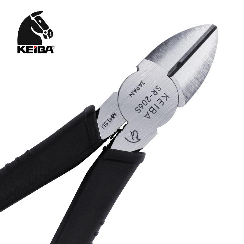 马牌SR-206斜嘴钳电工斜口钳钢丝剪偏口钳剥线合金轴环省力150mm