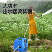 无品牌 抽水泵农用灌电溉浇菜电动抽器自吸抽水水力机大 超农充式