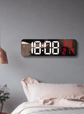Led Digital Wall Clock Large Screen Wall-Mounted Time