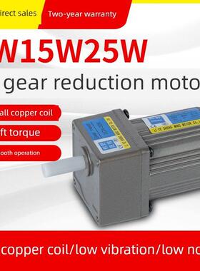 利迪诺盛明6W15W25W380V交流齿轮220V减速电机电机2Ik6Rgn-C