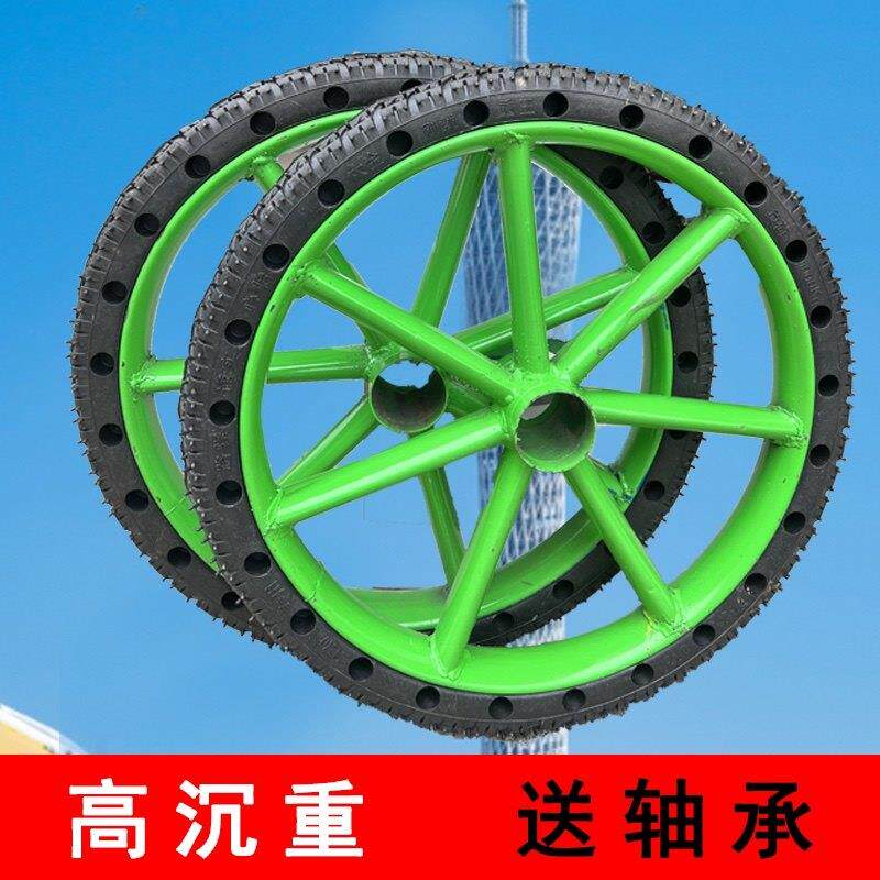 板车轮胎工地力车架子车劳动车环卫车实心胎斗车轮手推车翻斗车轮