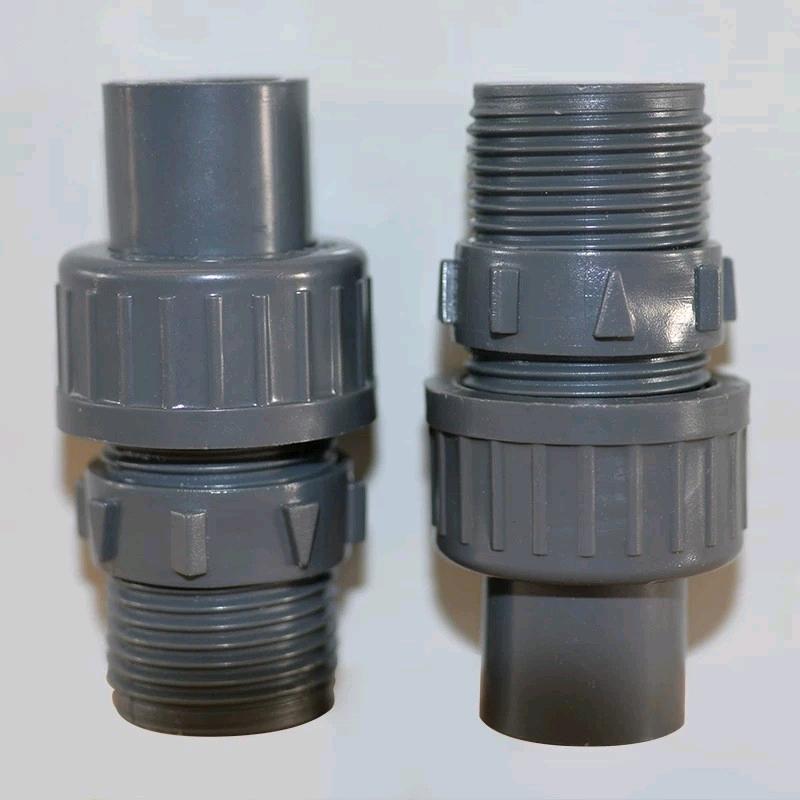隔膜计量泵进出口止逆阀PVC PVDF DN15 DN25米顿罗通用