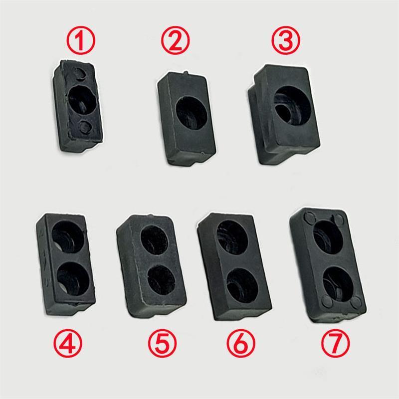 三推网纱窗定位块中间活动扇塑料挡块上下拉窗纱固定卡块配件