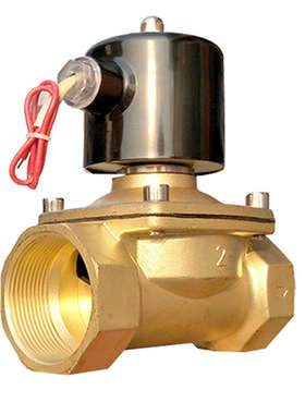 常闭电磁阀水阀气阀线圈进水开关24v12v220v水管水用防水高温蒸汽