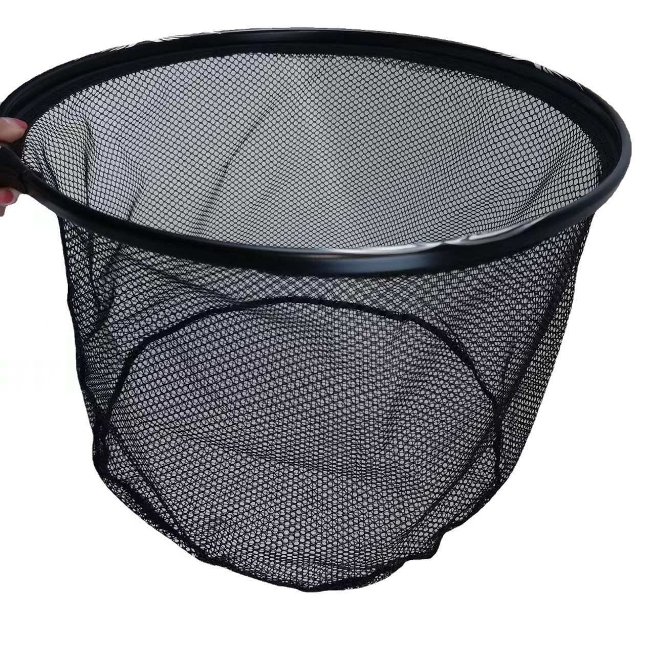 竞技铝合金抄网头黑坑防挂速干加深钓鱼抄网头捞鱼网兜渔具用品