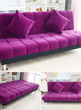 小户型客厅可叠折多功能简易沙发1床1.PSG米2米.51.8米单人双人三