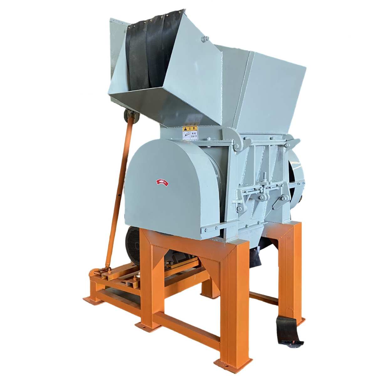 塑钢门窗粉碎处理机 双进料口塑料破碎机 装修扣板小白管粉碎机