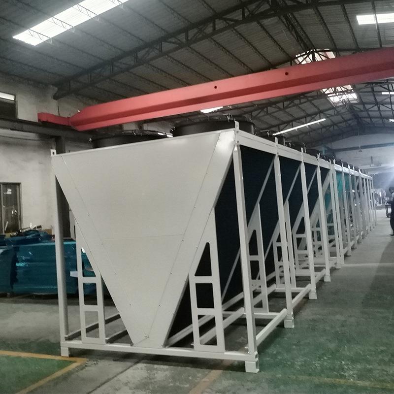 V型翅片式数据中心干冷器工业散热发电机组专用冷却器冷凝器厂家