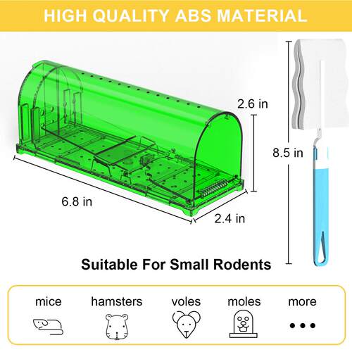 Indoor Mouse Trap set of 4 93 Ventilation Ho For/捕鼠器