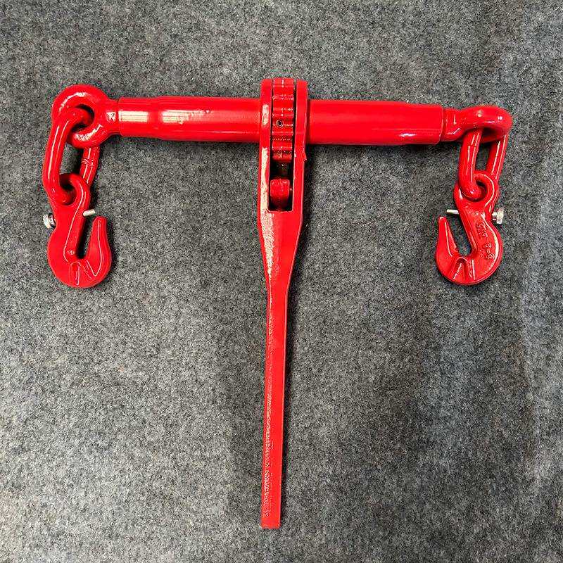 棘轮紧线器 链条带插销棘轮拉紧器 杠杆收紧器双钩货车固定紧链器