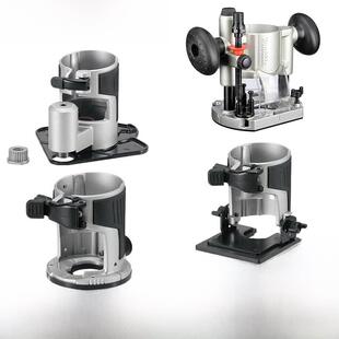 牧田Rt0700C/Drt50木工切边机雕刻机压入底座斜切底座