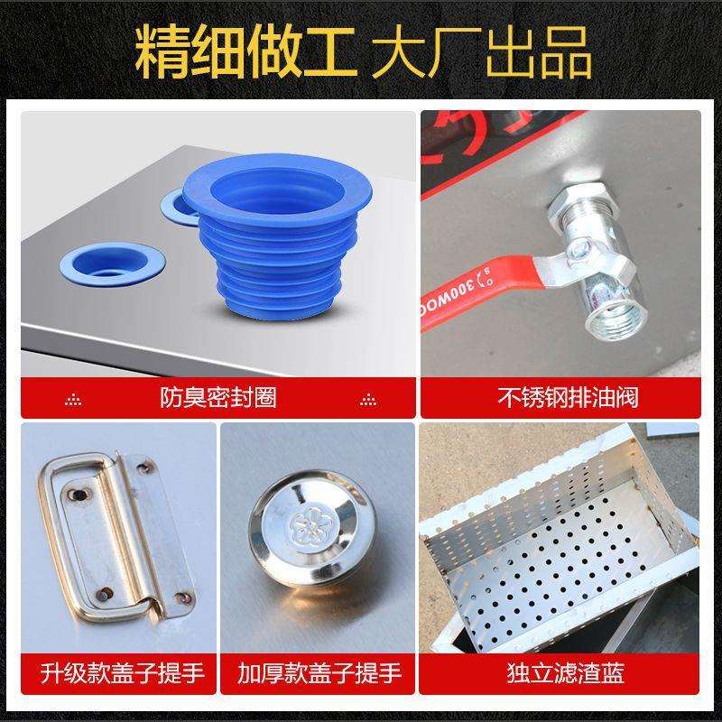 过环保油水分离器商用商用饭店餐饮不锈钢厨房过滤器地埋式隔油池
