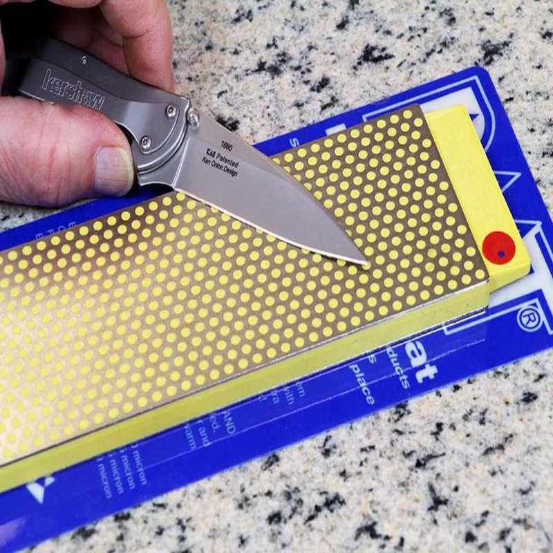 美国DMT双面磨刀石W8EFNB红绿8英寸金刚石油石