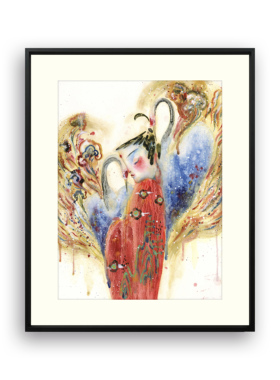 【新品捡漏】融合艺术设计学博士佟彤《国瓷-琉璃》限量装饰版画