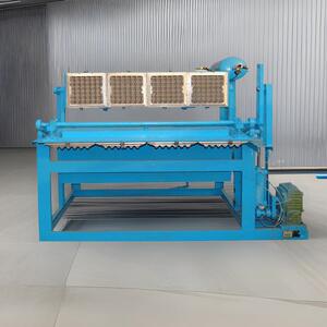 高产量全自动蛋托成型机大型纸浆模塑设备蛋托机厂家蛋盒机械