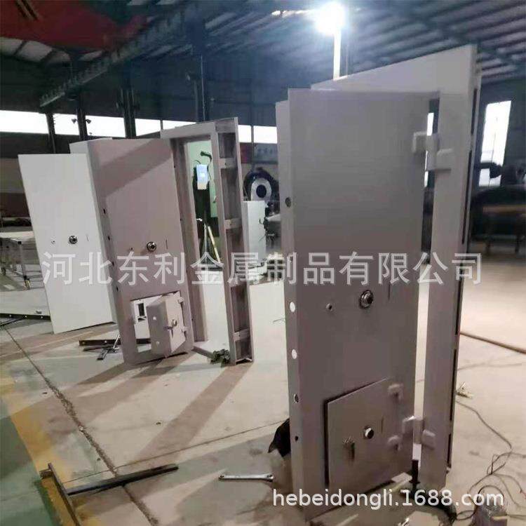 银行用金库门钢制防爆门 防尾随联动门智能金库门防盗门双开门