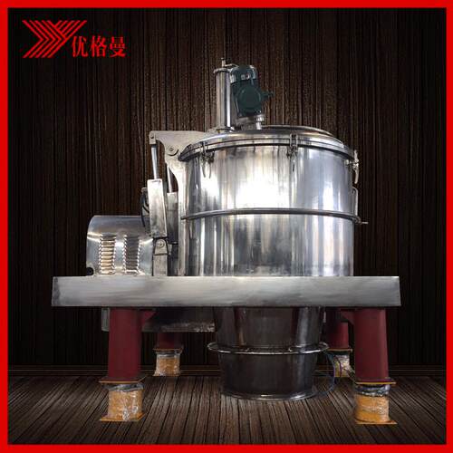 卸料离心机PGZ平板刮刀式全自动离心机落地式卧式离心分离机