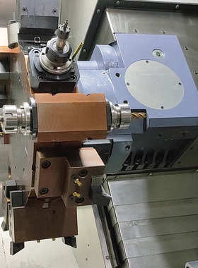 广东锐锋机械6152SY单刀塔双主轴车铣复合 一次加工成型数控机床