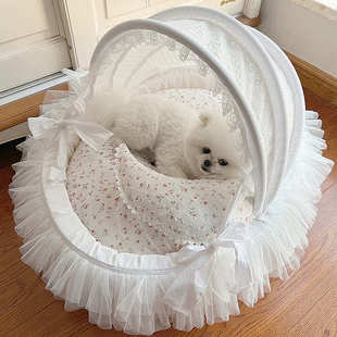 中型摇篮小猫拆洗宝可韩犬迪马四季宠物高端丽珍窝泰狗窝尔济床斯