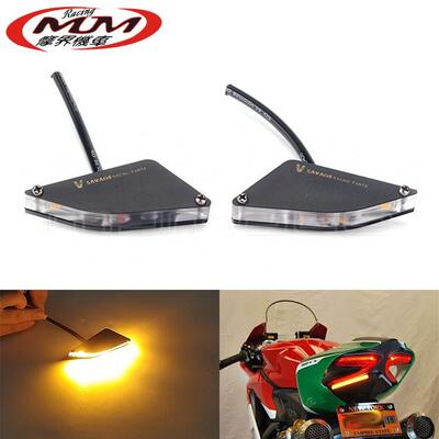 适用于杜卡迪机车改装配件Panigale V4 V2 LED方向灯讯号指示灯