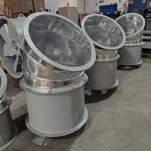 2.8 轴流风机配镀锌弯头T35 0.25kw 190pa 2921m3 壁式