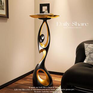 轻奢现代大型落地摆件客厅房间家居装 饰品乔迁新居礼品样板间茶几