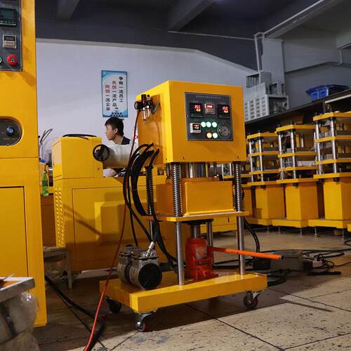 直销千斤顶手摇硫化机实验室塑料试验热压设备体型小移动方便