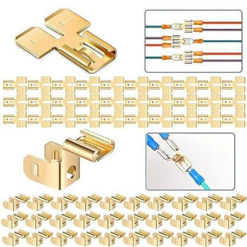 Brass Spade Connectors Electrical Terminal Adapter