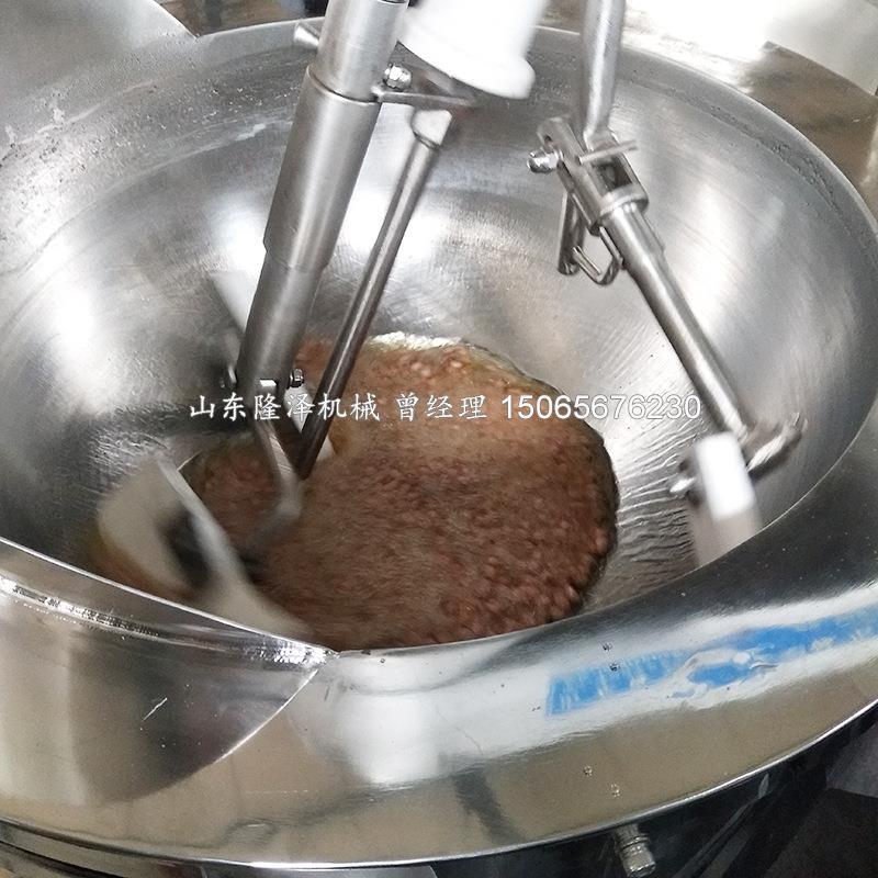 琥生珀自核桃仁油炸锅 蜂蜜花裹糖锅全动行星搅拌 炒糖锅