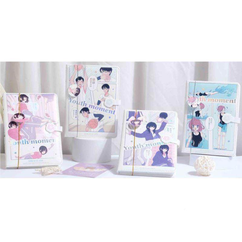 可爱厚孩文艺高颜值女日记素材压精加装记事减本本本T123随身创意