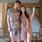 男女贡缎汗蒸服浴服桑拿按摩服足疗服美容服情侣家居服酒店浴场服