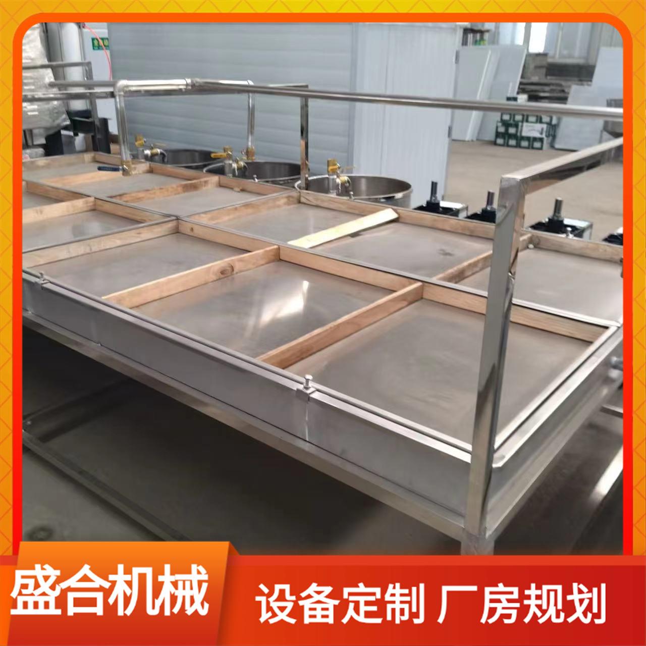 手工揭皮腐竹机供应商全自动腐竹机生产线免费传授工艺