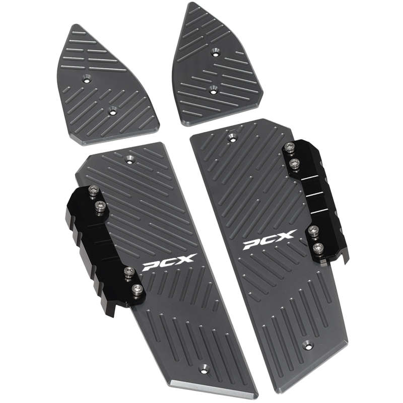 适用于HONDA本田 PCX150 改装防滑脚垫 pcx125 铝合金脚踏板 配件