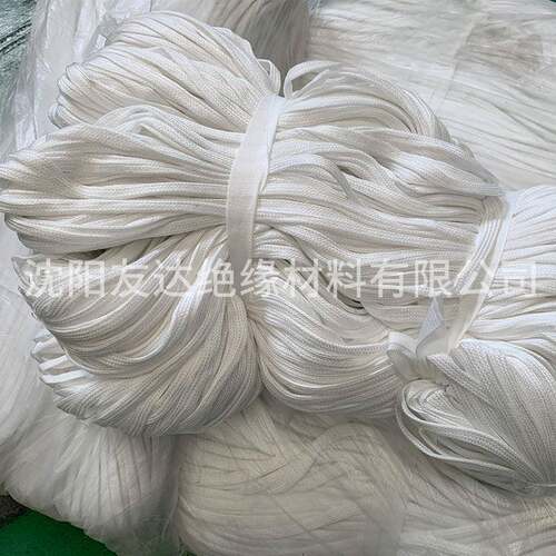 8mm直径涤玻绳 实心涤玻绳 电机绑扎缠绕绳 玻璃丝绳