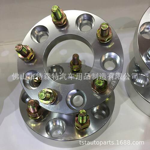 法兰盘汽车轮胎垫片5-120轮毂加宽 25mm 轮毂变位器 铝合金法兰盘