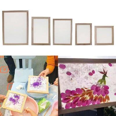 Paper Making Screen Papermaking Frame Paper Maker Kit