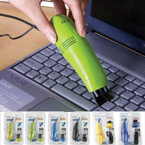 Mini USB Computer Cleaner Vacuum Keyboard Brush Keyboard Cle