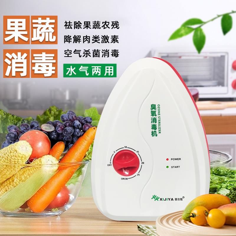 小型果蔬清洗机家用多功能活氧消毒机臭氧发生器臭氧洗菜机除味器