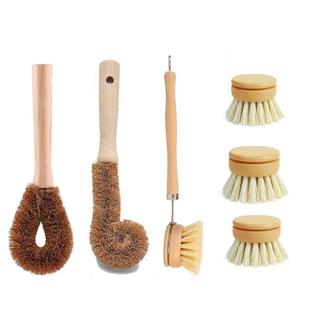 锅具干丝食堂用品厨房专用洗锅神器刷碗油污小蛮腰带手柄家用锅刷