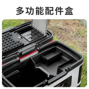 新款钓鱼箱多功能全套垂钓鱼箱钓箱可坐可拖行台钓箱钓鱼用品航一