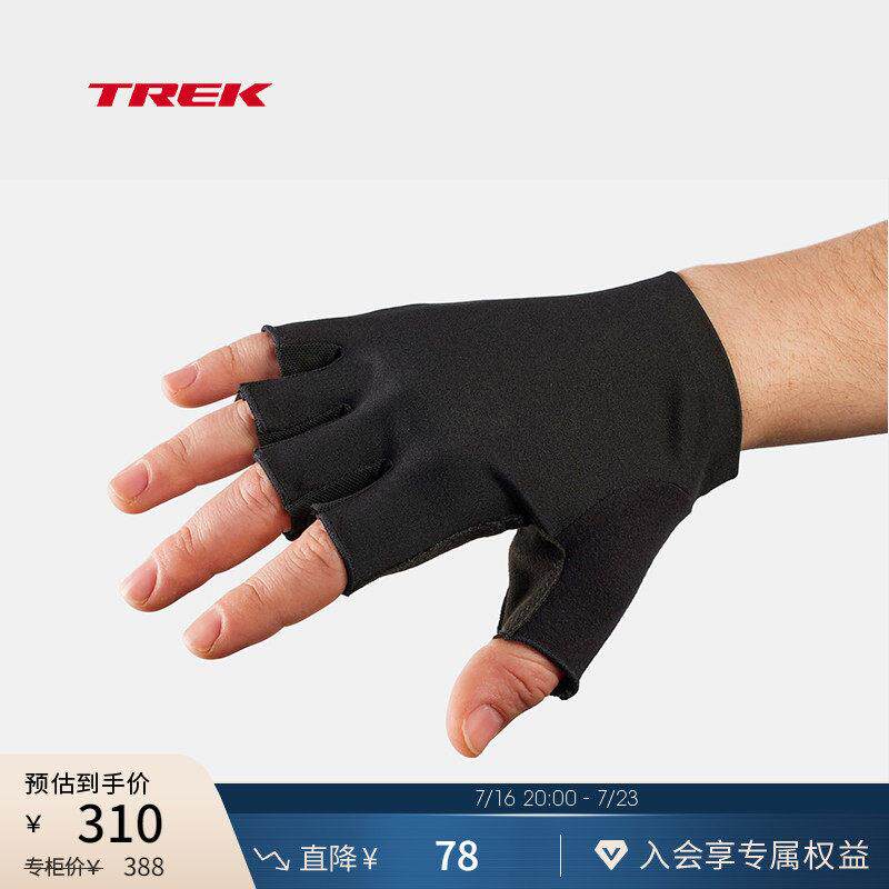 TREK崔克Velocis柔软轻薄弹力双密度缓压半指骑行手套