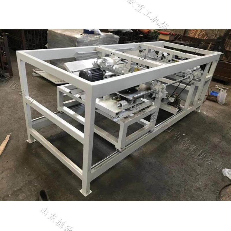 全自动木棒开牙机 拖把杆自动圆头设备 木工家具装饰自动倒圆机