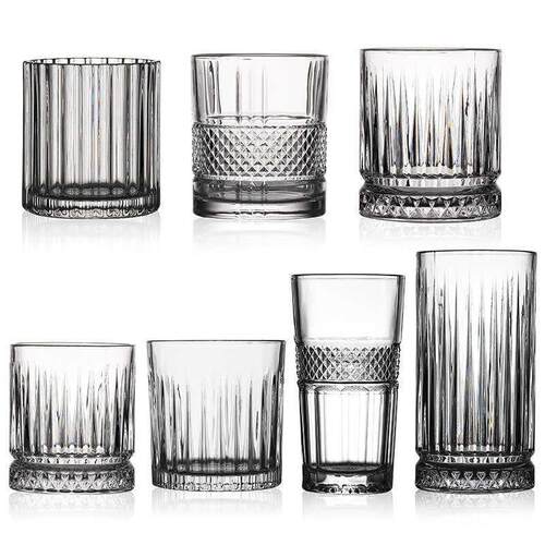 .Carved Wine Glass Classical Glass Drink Glass Thickened Bee