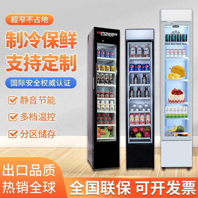 驰雪冰吧冷藏冷冻小冰箱迷你105L展示柜饮料茶叶品保鲜酒店家用